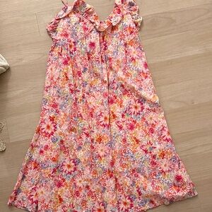 H&M Ruffle Trim Top with Empire Waist and Midi/Maxi Length